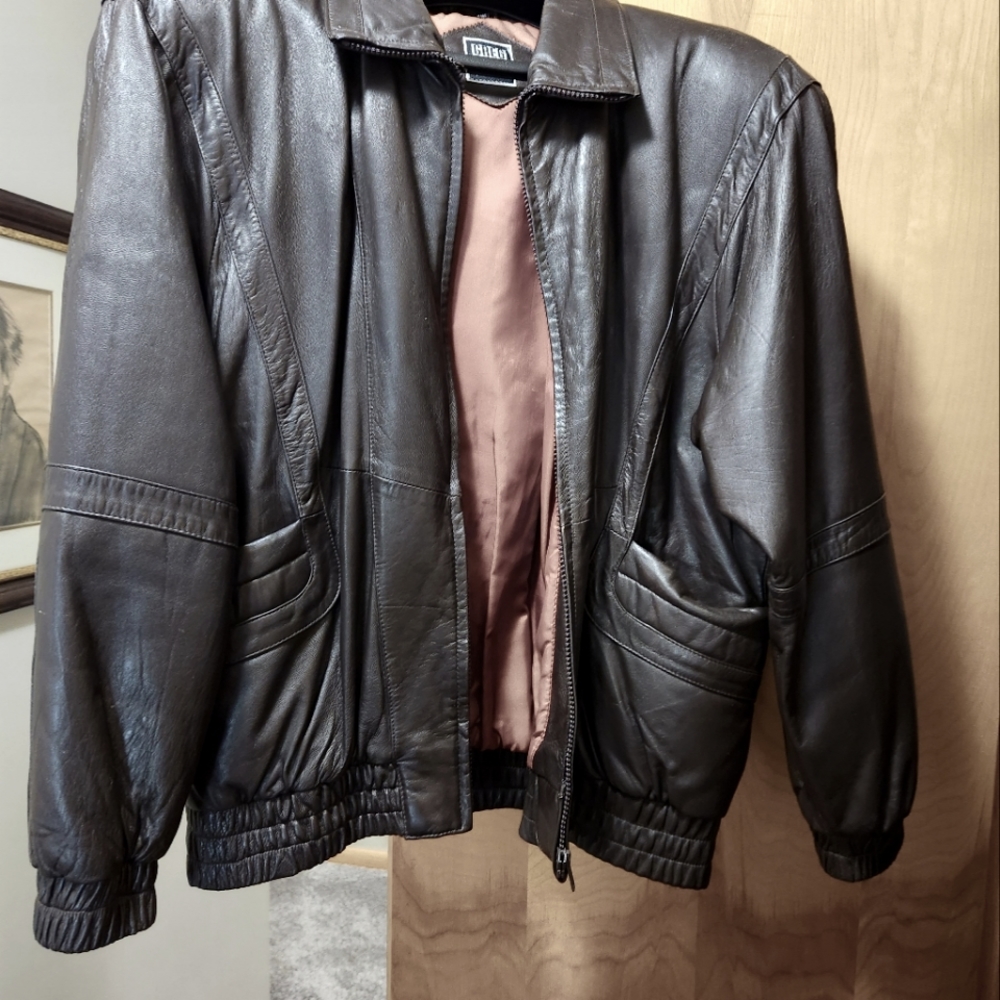 Men's leather jacket